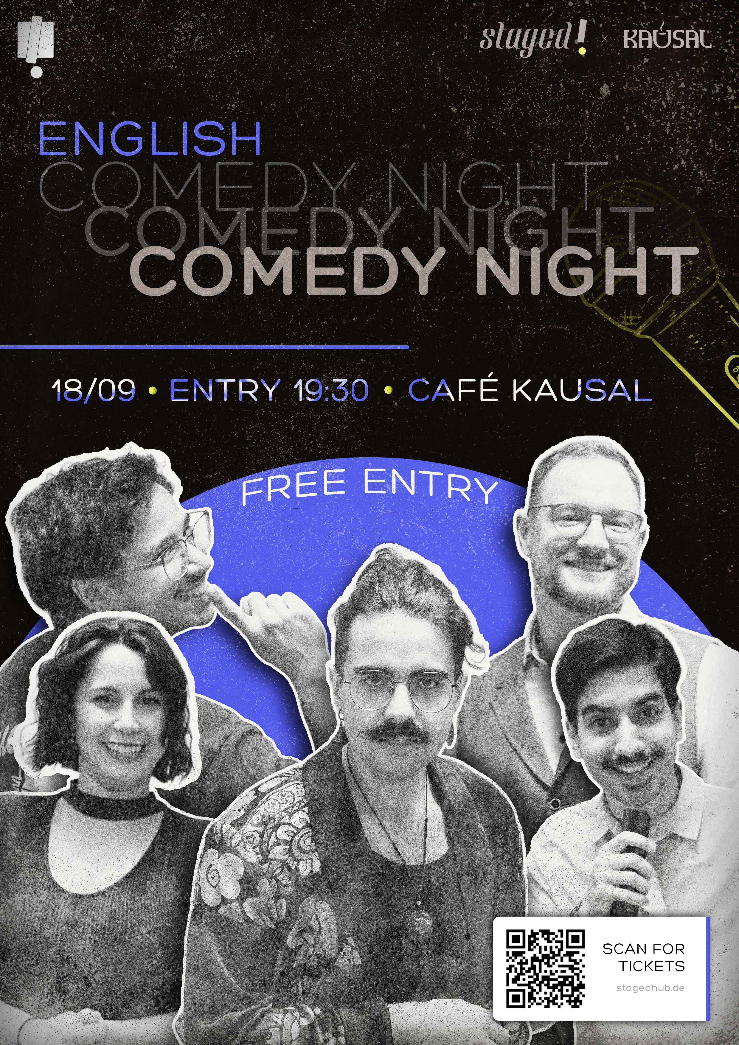 English Comedy Night poster