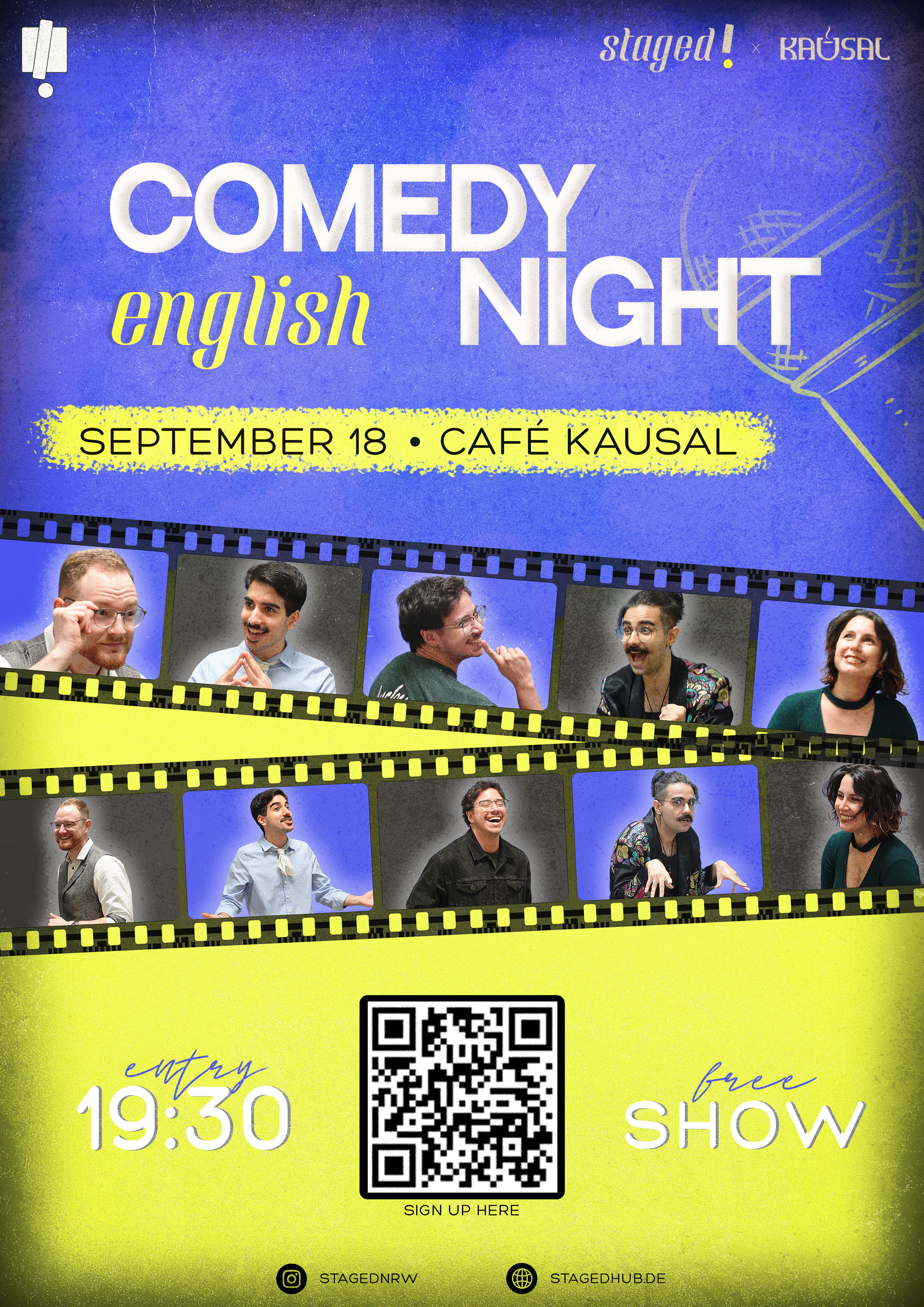 English Comedy Night